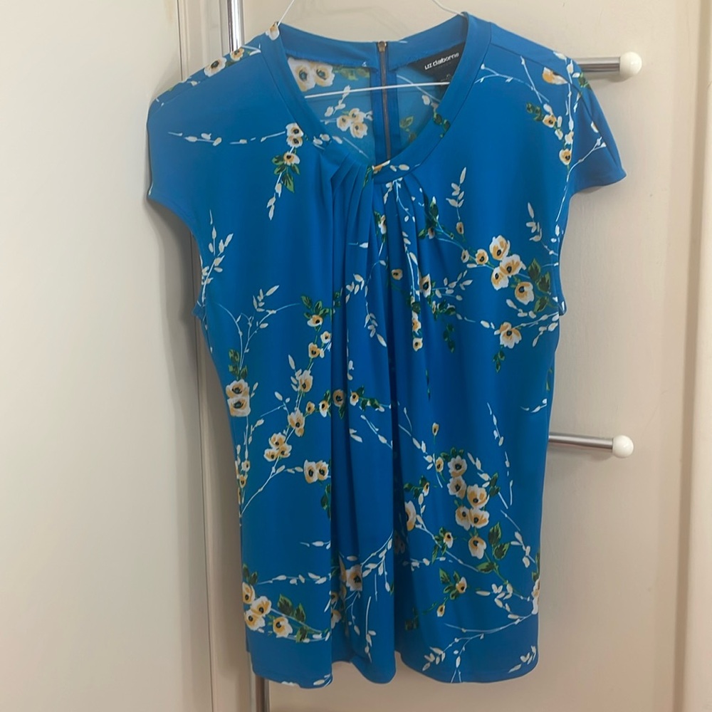Liz Claiborne Career Short Sleeve Top XL